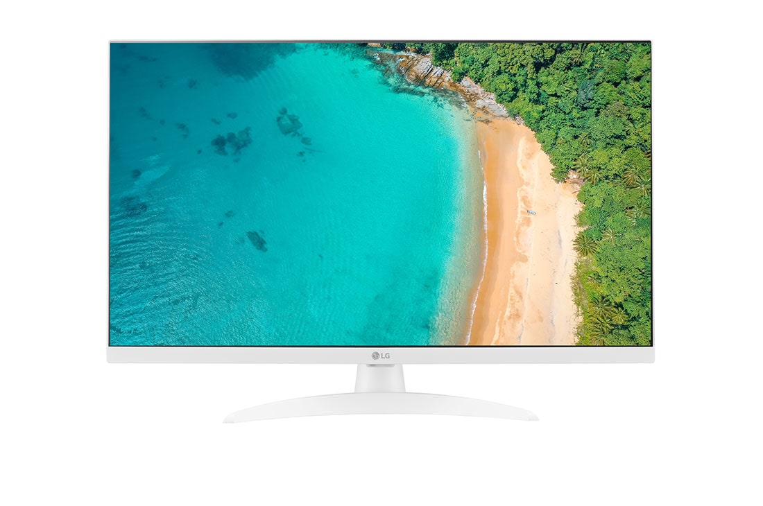 LG 27'' LG TV monitor s DVB-T2 tunerom, pohľad spredu, 27TQ615S-WZ