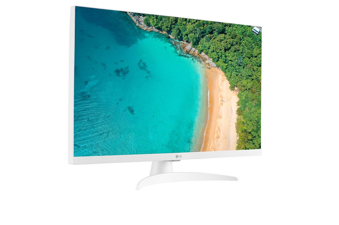 LG 27'' LG TV monitor s DVB-T2 tunerom, pohľad zboku +30 stupňov, 27TQ615S-WZ, thumbnail 4