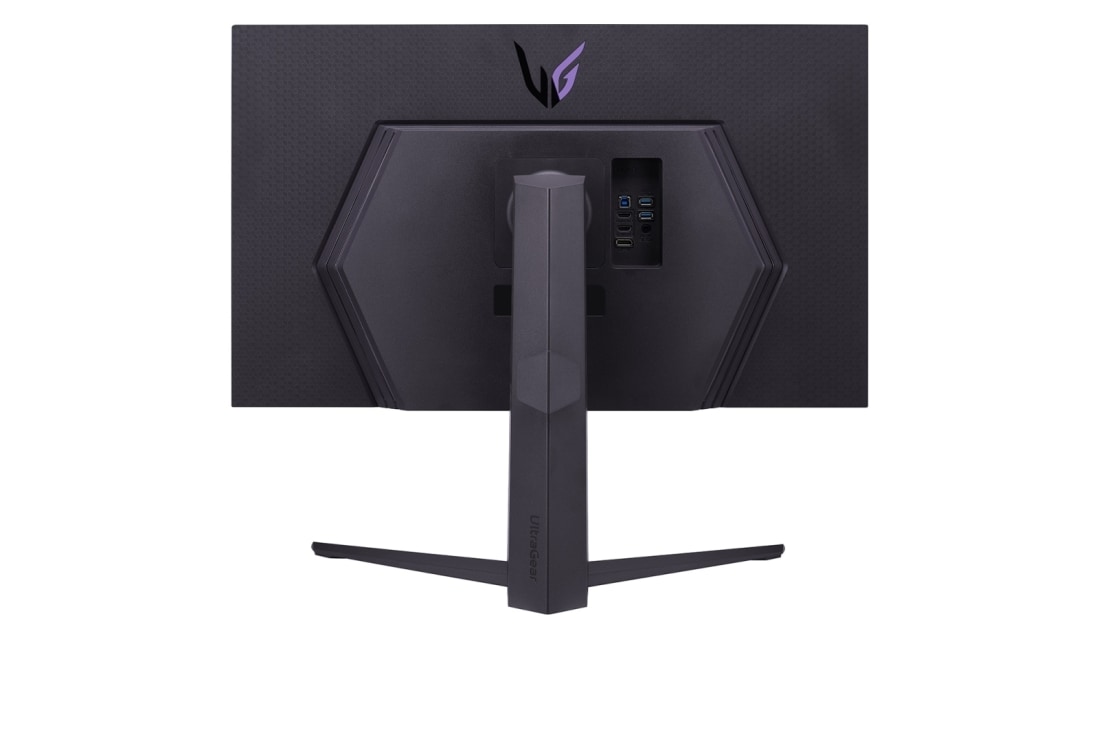 LG 32-palcový herný monitor UltraGear™ s rozlíšením UHD 4K a technológiou VESA DisplayHDR™ 1000, pohľad zozadu, 32GQ950-B, thumbnail 8