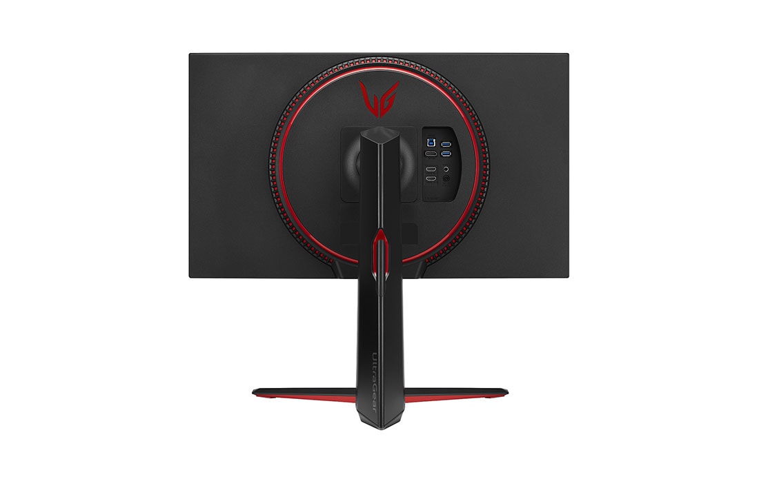 LG 27-palcový herný monitor Nano IPS UltraGear™ s časom odozvy 1 ms kompatibilný s technológiou NVIDIA® G-SYNC®, pohľad zozadu, 27GP850P-B, thumbnail 6