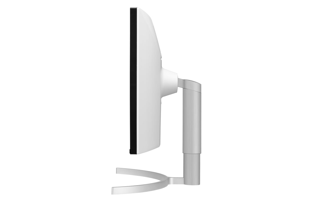LG 38-palcový zakrivený monitor UltraWide™ s rozlíšením QHD+ a technológiou Nano IPS, pohľad zboku, 38WN95CP-W, thumbnail 9