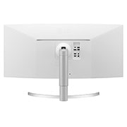 LG 38-palcový zakrivený monitor UltraWide™ s rozlíšením QHD+ a technológiou Nano IPS, pohľad zozadu, 38WN95CP-W, thumbnail 5