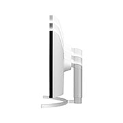 LG 38-palcový zakrivený monitor UltraWide™ s rozlíšením QHD+ a technológiou Nano IPS, pohľad na monitor zboku pri znižovaní výšky, 38WN95CP-W, thumbnail 10