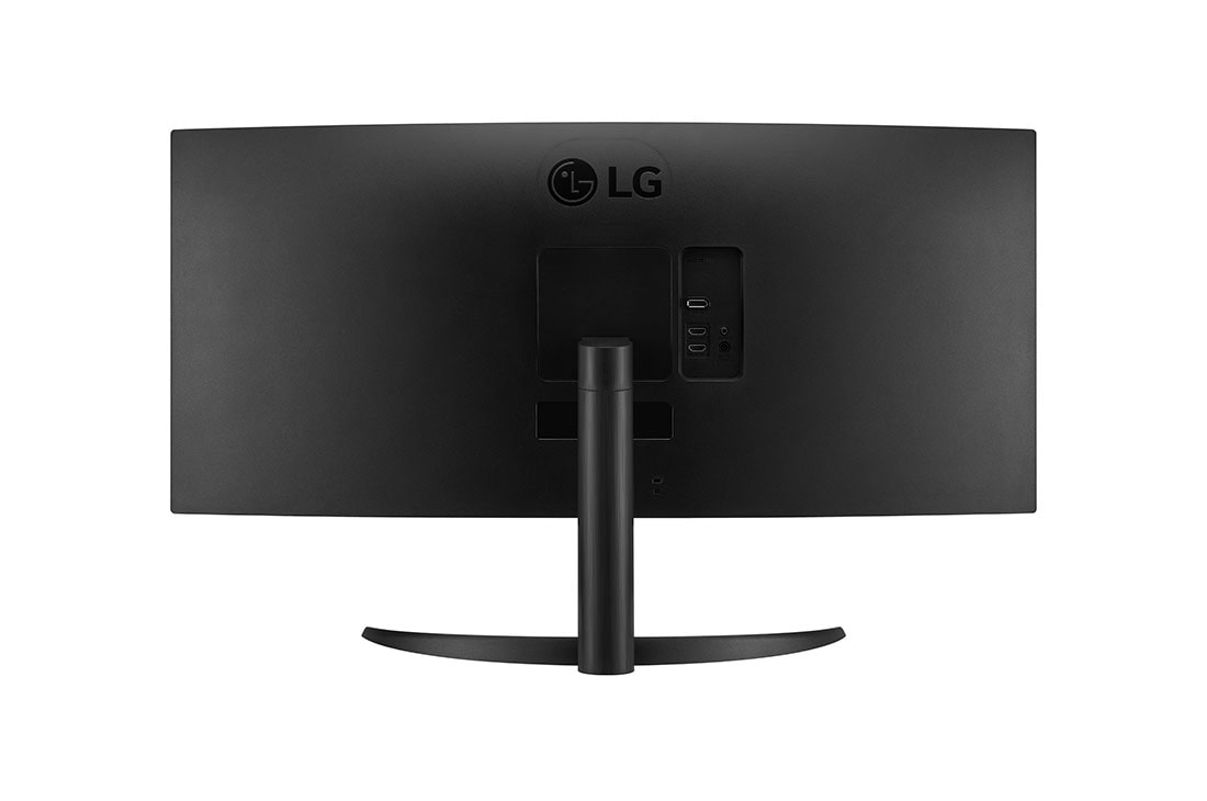LG 34-palcový zakrivený monitor UltraWide™ s&nbsp;pomerom strán 21:9, rozlíšením QHD (3440x1440) a&nbsp;technológiou FreeSync™, pohľad zozadu, 34WR50QC-B, thumbnail 6