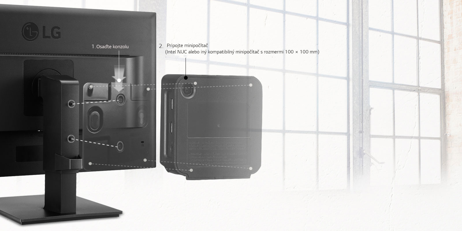 Možnosť pripojenia minipočítača