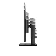 LG 24'' | Kancelársky monitor | FHD | 16:9 | IPS Displej | Reproduktory | USB 2.0 | HDMI, pohľad zboku s pohybom nahor, 24BK55YP-B, thumbnail 8