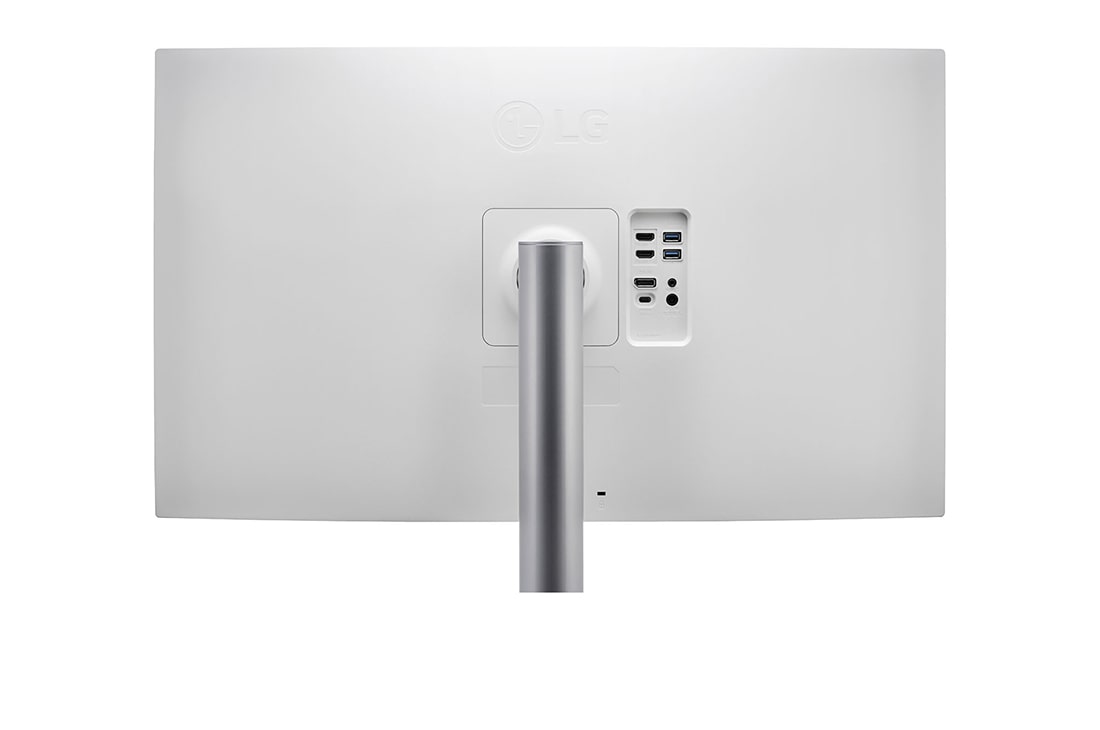 LG 31,5-palcový monitor HDR s rozlíšením UHD 4K, pohľad zblízka na porty, 32UQ750P-W, thumbnail 9