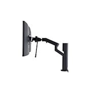 LG 27-palcový monitor QHD Ergo Dual s reťazovou konfiguráciou, pohľad zboku s horným nastavením výšky monitora, 27QP88DP-BS, thumbnail 7
