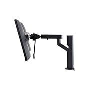 LG 27-palcový monitor QHD Ergo Dual s reťazovou konfiguráciou, pohľad zboku na monitor naklonený o -30 stupňov, 27QP88DP-BS, thumbnail 8