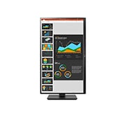 LG 27-palcový displej IPS s rozlíšením QHD (2560 × 1440) s rozhraním USB Type-C™, pohľad spredu na obrazovku otočenú o +90 stupňov, 27BQ75QB-B, thumbnail 10