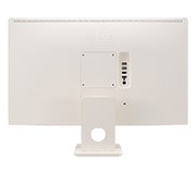 LG 27-palcový smart monitor IPS s rozlíšením Full HD a systémom webOS, rear view, 27SR50F-W, thumbnail 6