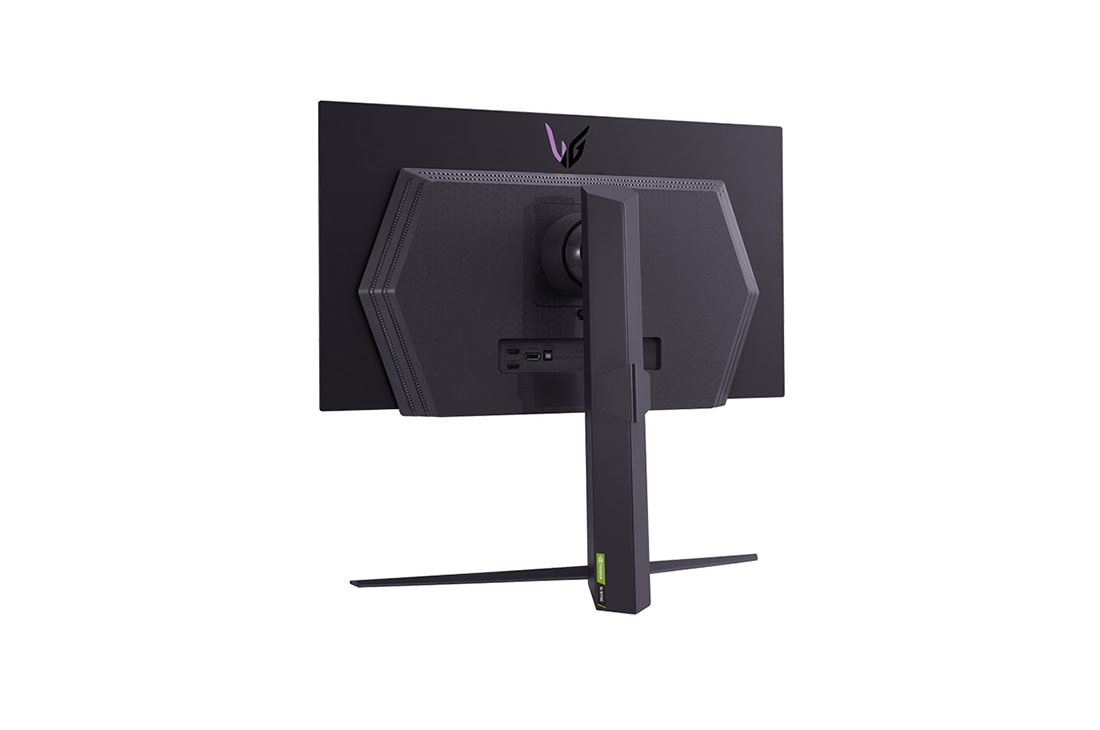 LG 27-palcový herný monitor OLED UltraGear™ | HDR400 True black, 240 Hz, 0,03 ms (GtG), pohľad zozadu z perspektívy, 27GS95QE-B, thumbnail 9