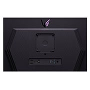 LG 27-palcový herný monitor OLED UltraGear™ | HDR400 True black, 240 Hz, 0,03 ms (GtG), pohľad zblízka na porty, 27GS95QE-B, thumbnail 11