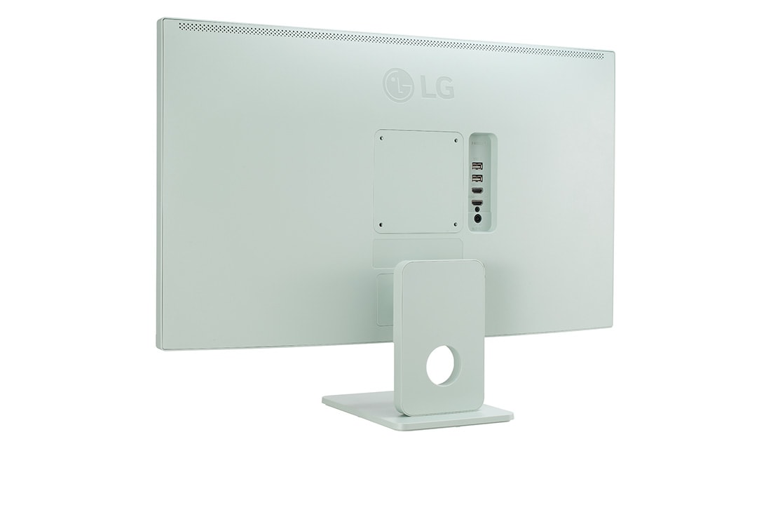 LG 27-palcový Smart Monitor IPS LG MyView s rozlíšením Full HD a systémom webOS, pohľad zozadu z perspektívy, 27SR50F-G, thumbnail 8