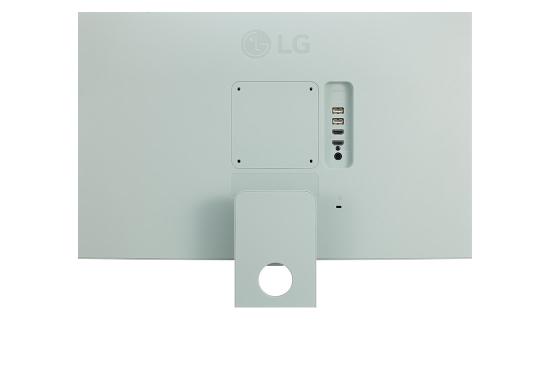 LG 27-palcový Smart Monitor IPS LG MyView s rozlíšením Full HD a systémom webOS, pohľad zblízka na porty, 27SR50F-G, thumbnail 9