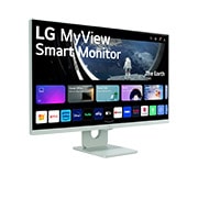 LG 27-palcový Smart Monitor IPS LG MyView s rozlíšením Full HD a systémom webOS, pohľad z perspektívy, 27SR50F-G, thumbnail 5