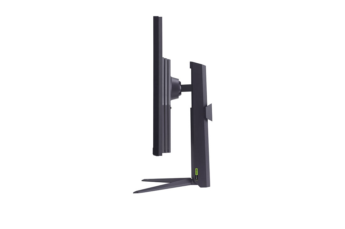 LG 32” herný monitor UltraGear™ QHD IPS 180Hz | 1ms (GtG), DisplayHDR™ 400, side view, 32GS75Q-B, thumbnail 5