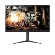 LG 32” herný monitor UltraGear™ QHD IPS 180Hz | 1ms (GtG), DisplayHDR™ 400, front view , 32GS75Q-B, thumbnail 1