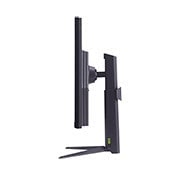 LG 32” herný monitor UltraGear™ QHD IPS 180Hz | 1ms (GtG), DisplayHDR™ 400, side view, 32GS75Q-B, thumbnail 5