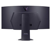LG 45'' UltraGear™ OLED zakrivený herný monitor | 800R, DisplayHDR True Black 400, 240Hz, 0.03ms (GtG), pohľad zozadu, 45GS95QE-B, thumbnail 7