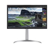 LG 27” displej UHD 4K IPS s kontrastným pomerom 2000 : 1, pohľad spredu , 27UQ850V-W, thumbnail 1