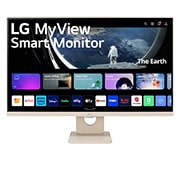LG 27-palcový Smart Monitor IPS LG MyView s rozlíšením Full HD a systémom webOS, pohľad spredu bez diaľkového ovládania, 27SR50F-E, thumbnail 2