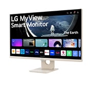 LG 27-palcový Smart Monitor IPS LG MyView s rozlíšením Full HD a systémom webOS, pohľad zboku -15 stupňov, 27SR50F-E, thumbnail 3