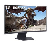 LG 27” zakrivený herný monitor UltraGear™ 1000R | QHD, 1ms (GtG), 180Hz, pohľad zboku +15 stupňov, 27GS60QC-B, thumbnail 3