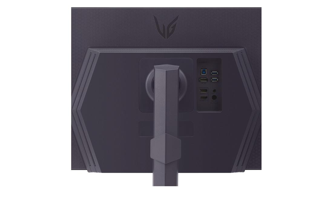 LG 27” herný monitor UltraGear™ QHD Nano IPS 180Hz (po pretaktovaní 200Hz) | 1ms (GtG), DisplayHDR™ 400, pohľad zblízka na porty, 27GS85Q-B, thumbnail 8