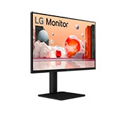 LG 27” monitor Full HD IPS, pohľad z perspektívy, 27BA550-B, thumbnail 4