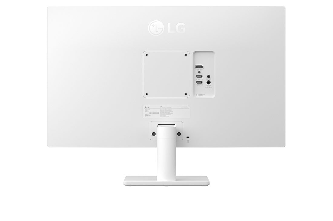 LG 27-palcový monitor UltraFine™ s rozlíšením 4K UHD IPS, pohľad zozadu, 27US500-W, thumbnail 7