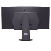 LG UltraGear™ 45-palcový OLED 240Hz WQHD zakrivený smart herný monitor | webOS, 0.03ms (GtG), 240Hz, DisplayHDR True Black 400, rear view with lights off, 45GX90SA-B, thumbnail 6