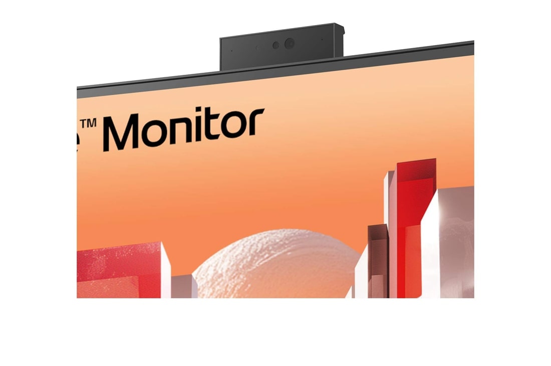 LG 34-palcový zakrivený monitor UltraWide QHD IPS so zabudovanou FHD webovou kamerou a pripojením USB Type-C™, κοντινό πλάνο της webcam, 34BA85QE-B, thumbnail 8
