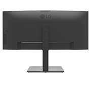 LG 34-palcový zakrivený monitor UltraWide QHD IPS so zabudovanou FHD webovou kamerou a pripojením USB Type-C™, οπίσθια όψη, 34BA85QE-B, thumbnail 6