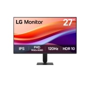 LG 27-palcový IPS Full HD 120 Hz monitor s prakticky bezrámovým okrajom, sRGB 99% (typ.), HDR 10, 1ms MBR, pohľad spredu, 27U41YA-B, thumbnail 1