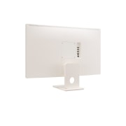 LG 27-palcový smart monitor IPS s rozlíšením Full HD a systémom webOS, pohľad zozadu z perspektívy, 27U511SA-W, thumbnail 7