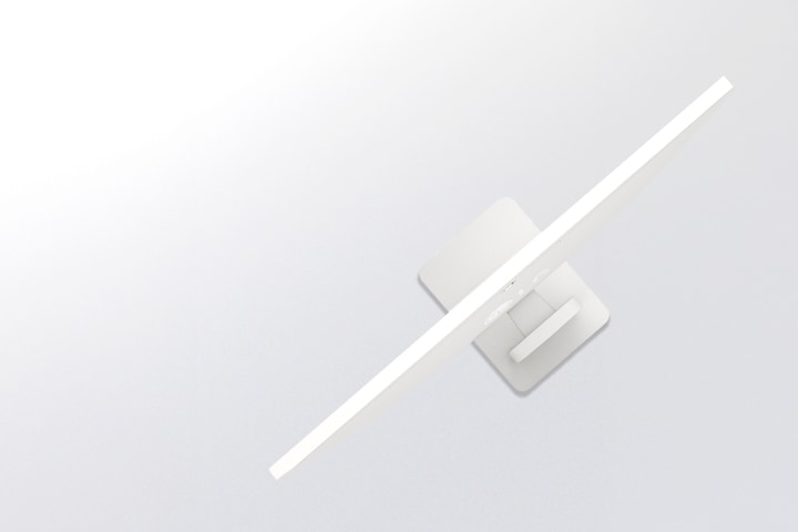 LG Smart Monitor pri pohľade zhora