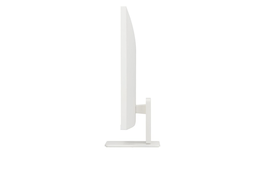 LG Smart Monitor 31,5 palcov 4K UHD IPS na streamovanie 32U721SA so systémom webOS, Pohľad zboku zľava, 32U721SA-W, thumbnail 6