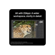 LG UltraFine™evo 32-palcový Nano IPS Black 6K s technológiou Thunderbolt™ 5, USP card: 6K with 224ppi. A wider workspace, clarity in detail, 32U990A-S, thumbnail 12