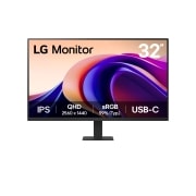 LG 32-palcový monitor QHD IPS s USB-C, front view, 32U631A-B, thumbnail 1