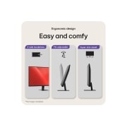 LG 32-palcový monitor QHD IPS s USB-C, Lifestyle , 32U631A-B, thumbnail 17