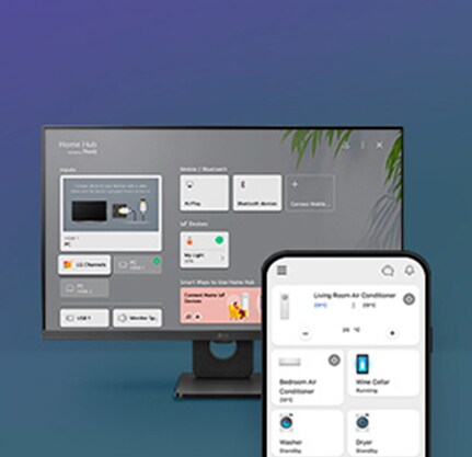 Ovládajte pomocou služby ThinQ.