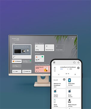 Ovládajte pomocou služby ThinQ.
