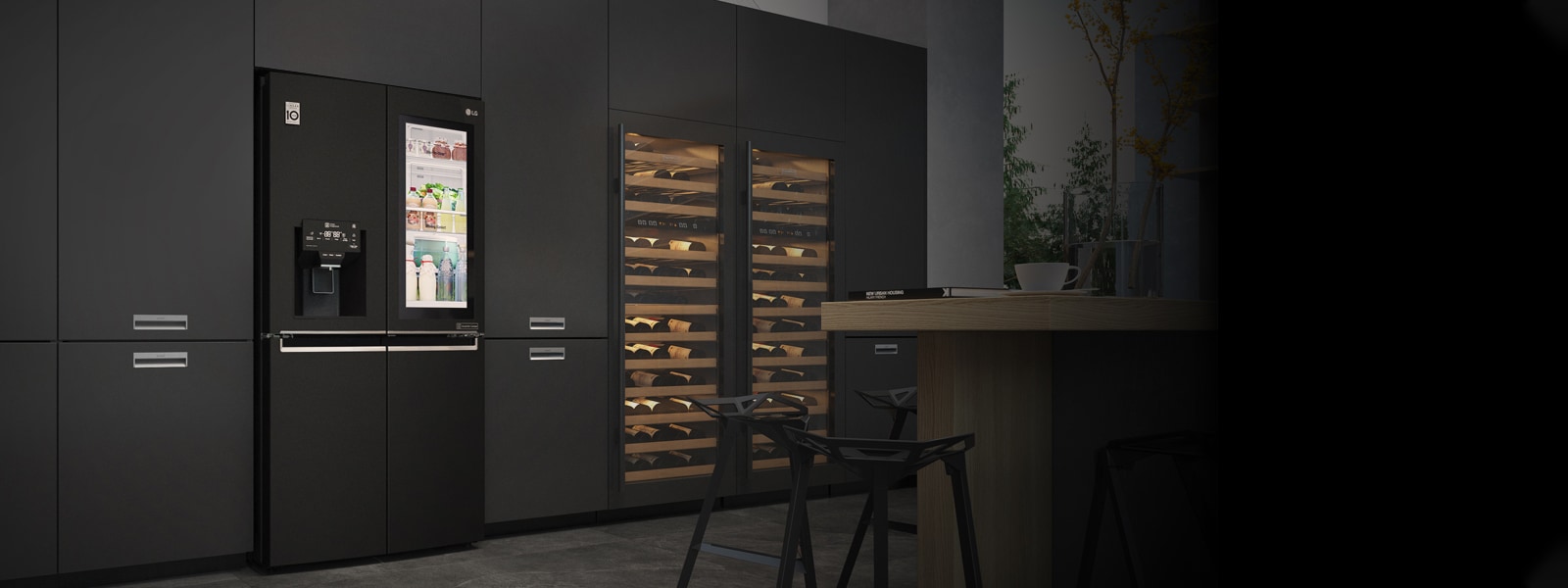 LG lednice, instaview, lednicka