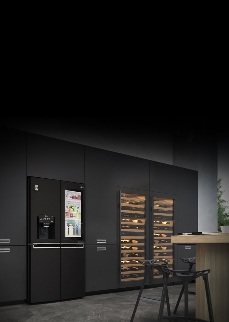 LG lednice, instaview, lednicka