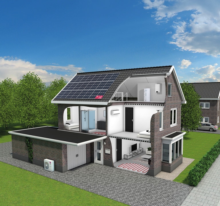 Prečo si zvoliť vykurovanie pomocou LG Therma V?