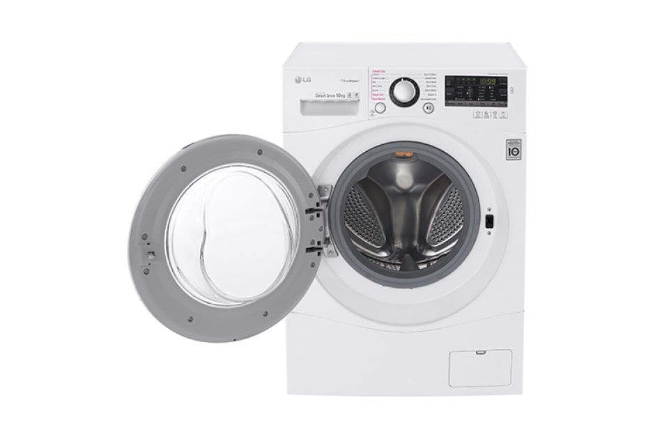 LG 10 kg práčka, 1400 ot, TurboWash, TrueSteam, 6 Motion DD, 14 programov, 20 prídavných možností, F104A8JDS2, thumbnail 2