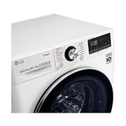 LG 10,5kg parná práčka / 7 kg sušička, A (v rozsahu A až G), Direct Drive™ motor, AI DD™ - optimálna voľba pracích pohybov, TurboWash™ 360°, Steam+™ - parné pranie, ThinQ™ + WiFi, F4DV910H2, thumbnail 7