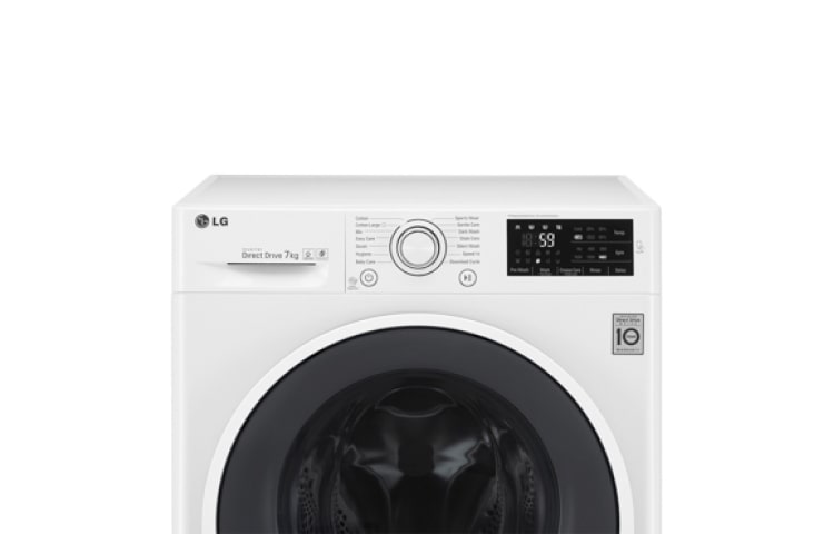 LG 7 kg práčka, 1200 ot. / Min, TurboWash, 6 D, 14 programov, 12 prídavných možností Motion D, F72U2QDN0, thumbnail 8