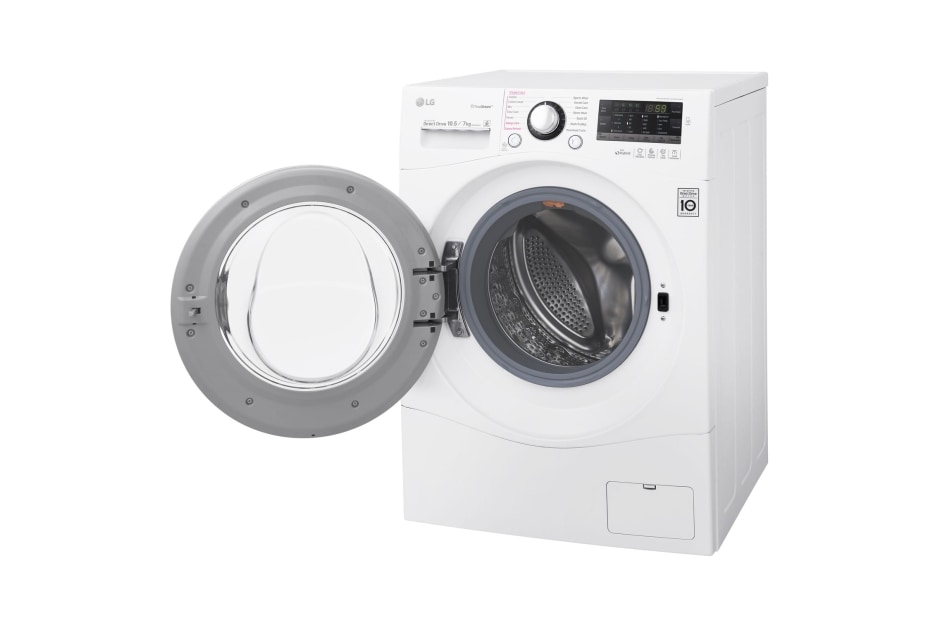 LG 10,5 kg práčka / 7 kg sušičkou, 1400 ot. / Min, A, 6 Motion DD, 14 programov, 15 prídavných možností, 8 možností sušenie, F104A8JDH2N, thumbnail 5